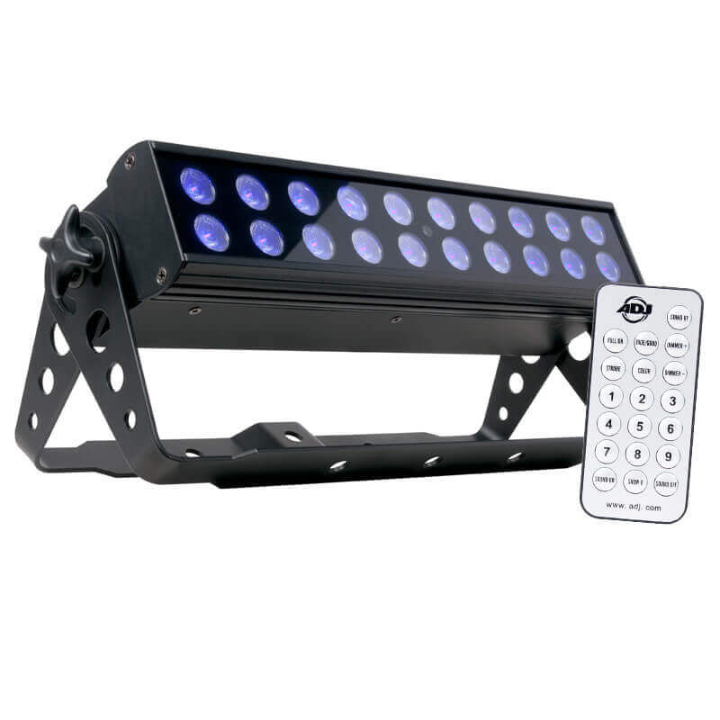 Adj uv led bar 20 ir barra de luz ultravioleta con 20 leds uv de 1w